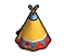 Colourful Tipi
